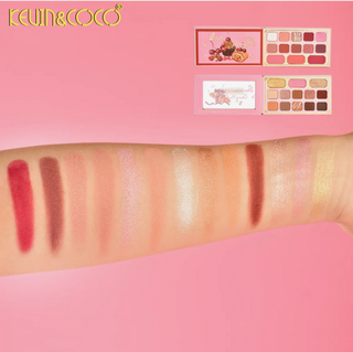 KEVIN&COCO- Cherry Pie 26 color Eyeshadow & Face palette