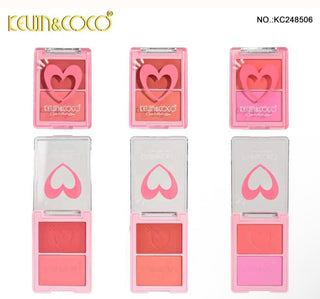 KEVIN & COCO- Sweet Heart Blush Duo