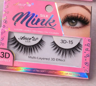 AMORUS- Silk Mink 3D lashes