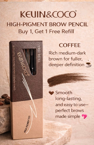KEVIN & COCO- Eye Brow Pencil – Buy 1, Get 1 Free Refill