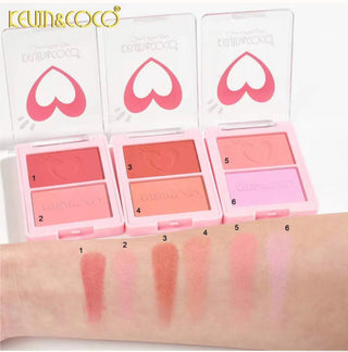 KEVIN & COCO- Sweet Heart Blush Duo