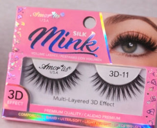 AMORUS- Silk Mink 3D lashes