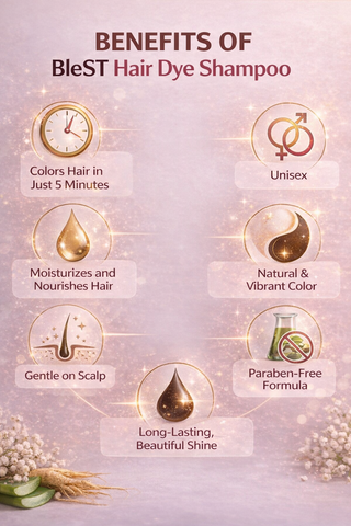 BLEST- Hair Dye Shampoo
