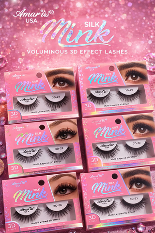 AMORUS- Silk Mink 3D lashes