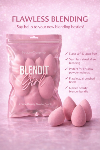 BEAUTY CREATIONS- Blend It Girl Pink Beauty Blenders