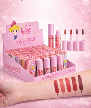KEVIN & COCO- Be Happy Matte Liquid Lipstick