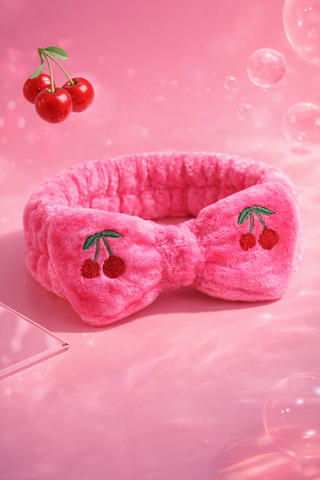 PRINCESS- Cherry Bow Headbands